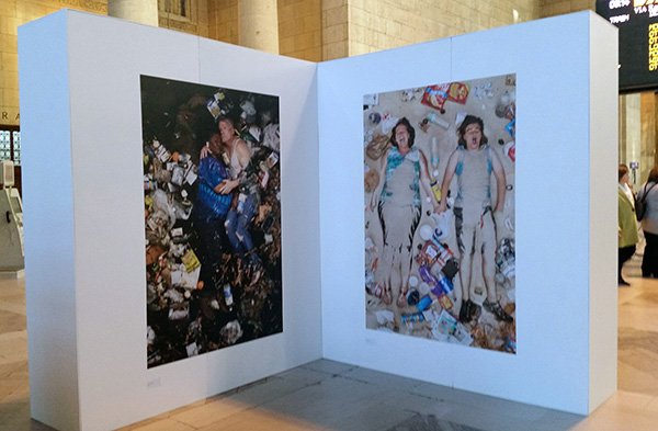 MyTOFD's tweet photo. Have you seen @GreggSegal's #7DaysOfGarbage in @unionstationTO? https://t.co/nYpEtPbOdW #Toronto #Exhibit https://t.co/sXyJI4CWev