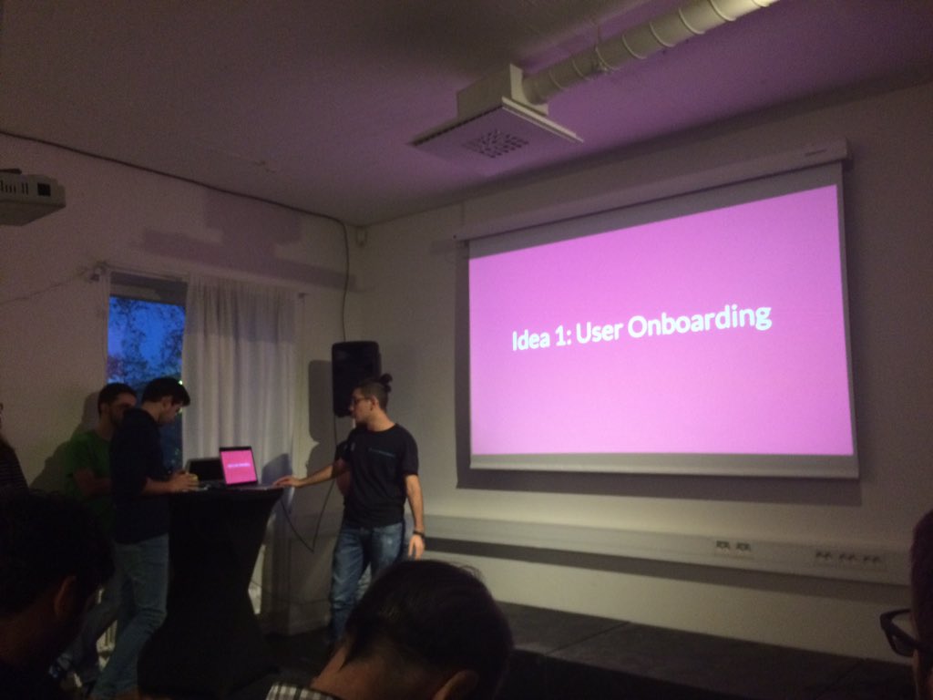 TimeVillage's tweet photo. #TimeHack at @STHLMthings @TimeHackSthlm #hackathon #growthhack https://t.co/6I1oXwSYnp