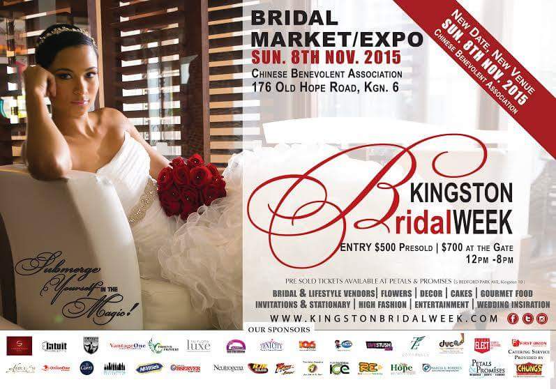 RETVJamaica's tweet photo. Come out to the @kgnbridalweek's Bridal Expo today at the CBA starting at noon! #KBW2015 #RETVKBW https://t.co/HWWVSK448q