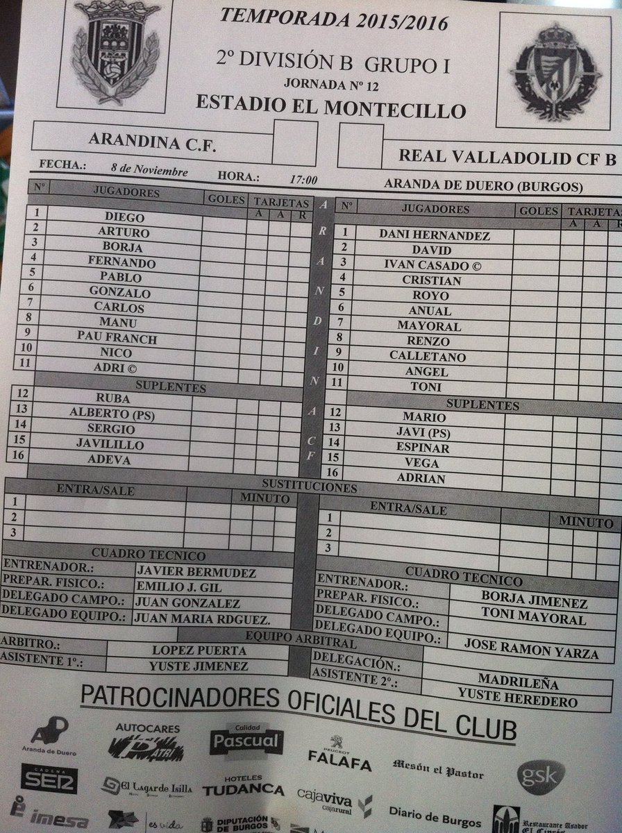 Real Valladolid B - Temporada 2015/16 - 2ª División B Grupo I - Página 14 CTTLNnMWEAAkVUZ