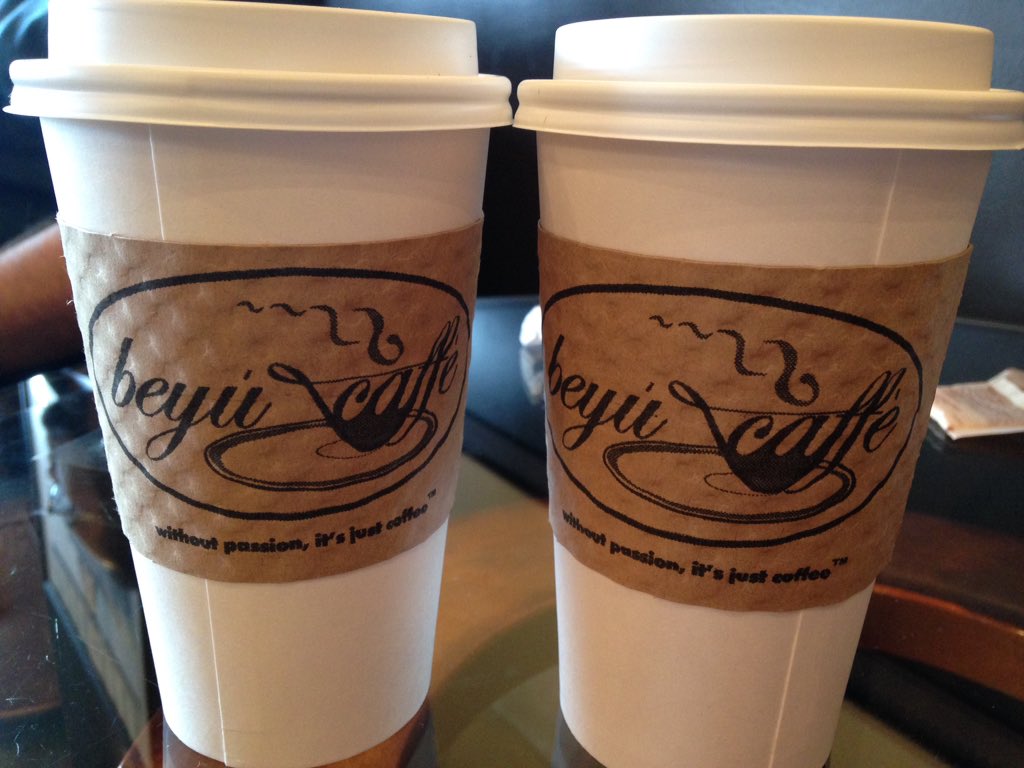 Foodsluts's tweet photo. Charging up @BeyuCaffe with some Oprah mocha. #nomnom #caffeination #powerup https://t.co/g9q2k1WIix