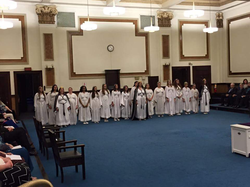 paiojd's tweet photo. The Daughters of PA, Supreme Team, and the Masonic support! https://t.co/uXwgcICrRD