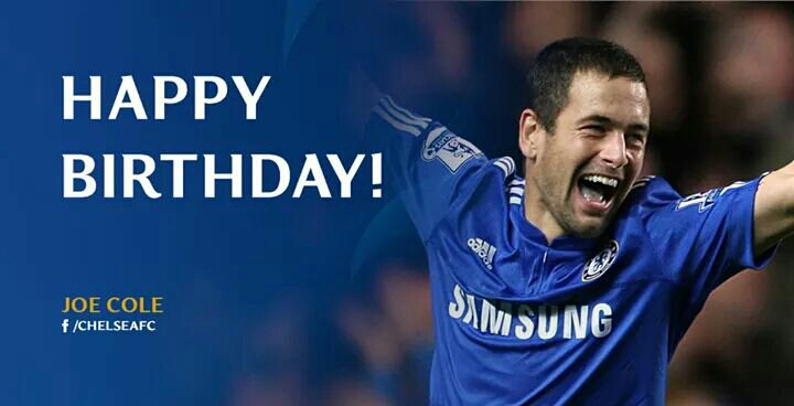 One of my favorite player in Chelsea squad. Happy birthday Joe Cole! 