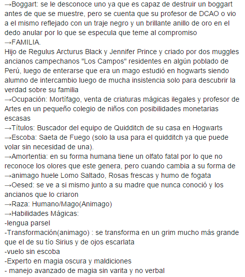 potterfails's tweet photo. La mejor ficha que he leído, señores... 👏👏 https://t.co/ZWavjD7bo2