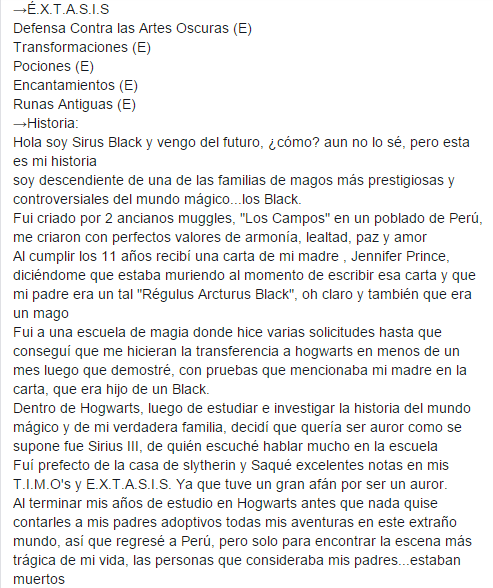 potterfails's tweet photo. La mejor ficha que he leído, señores... 👏👏 https://t.co/ZWavjD7bo2