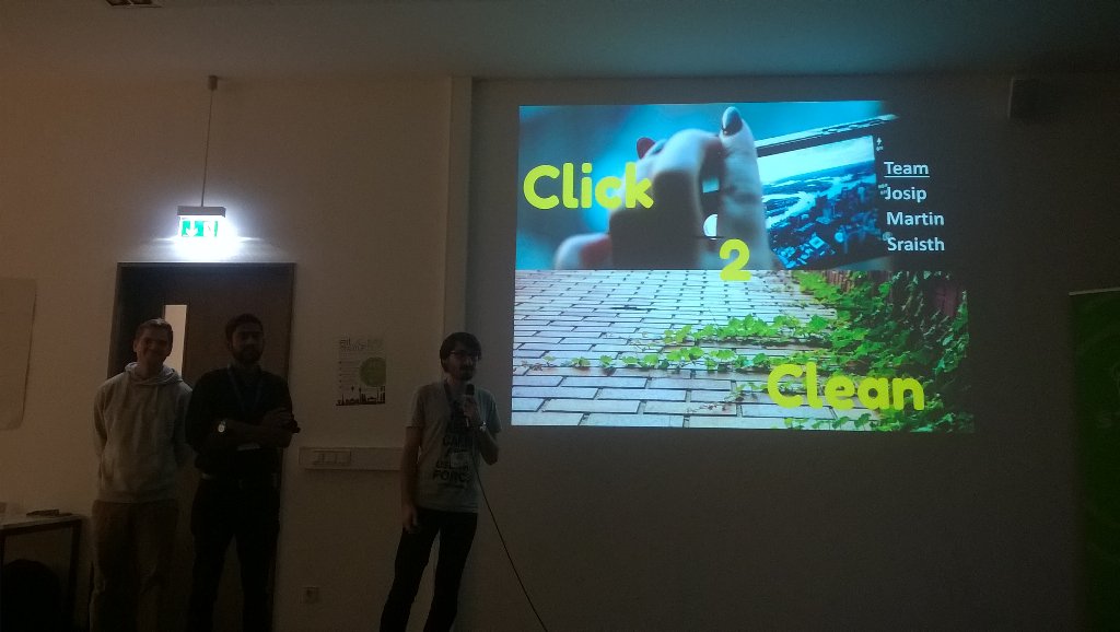 sandeepbajjuri's tweet photo. Quick prototype to clean a dirty location!
Team #Click2clean
#Eitalumnistartupdays #Berlin https://t.co/VOQBU0293q