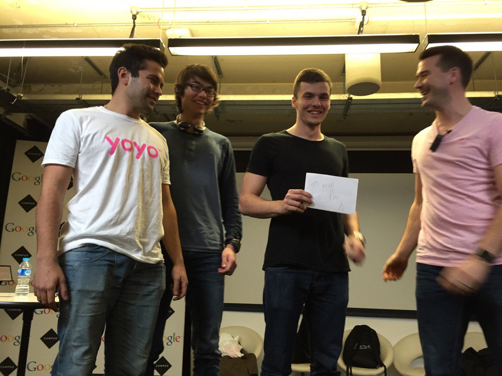 AlainFalys's tweet image. The winner of the #yoyoplay @firestartrco prize is Jumpr well done guys!