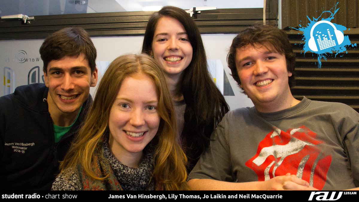 Hello from the team in the studio doing the SRA Chart - tune in now! #RaW1251AM #SRAChart