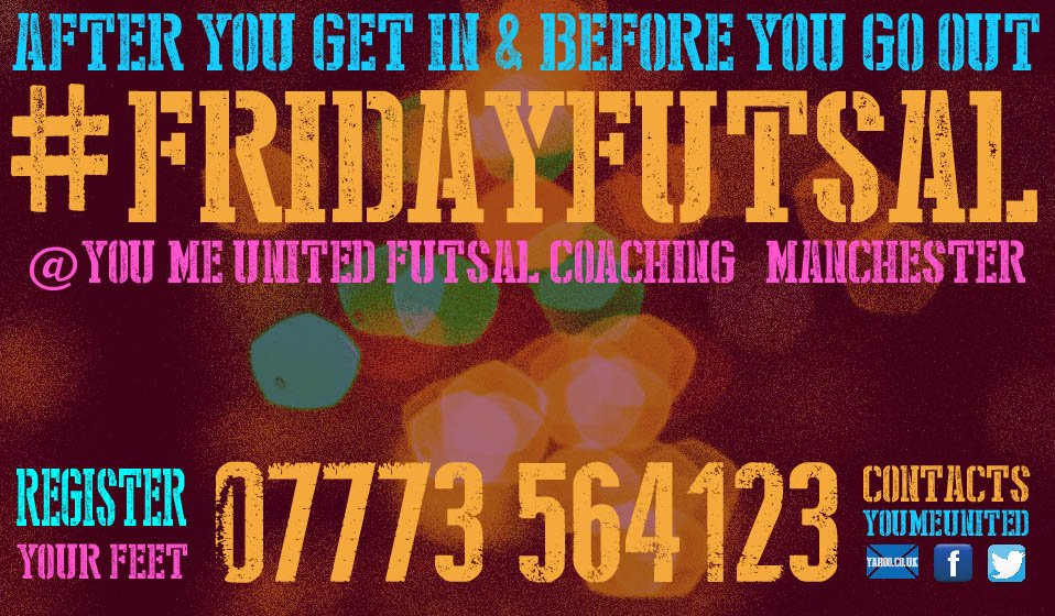 youmeunited's tweet photo. #firstouch Open to all ladies in Manchester enjoy Friends Futsal Fitness Fun #FridayFutsal @MCRgirlscan @WythWomen https://t.co/w6ni30W4DU