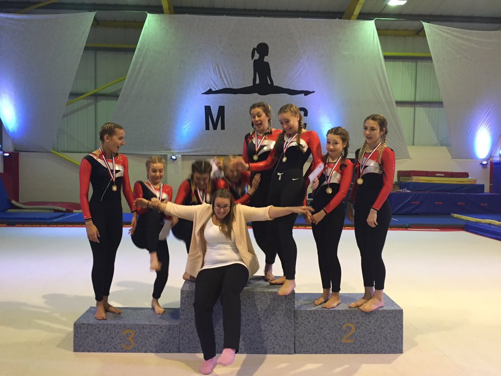 BethGrainger93's tweet photo. Amazing day competing in the Team Gym comp 😁 We won gold! 🏅 https://t.co/AW6orEYRsD