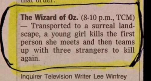 Best film synopsis ever.