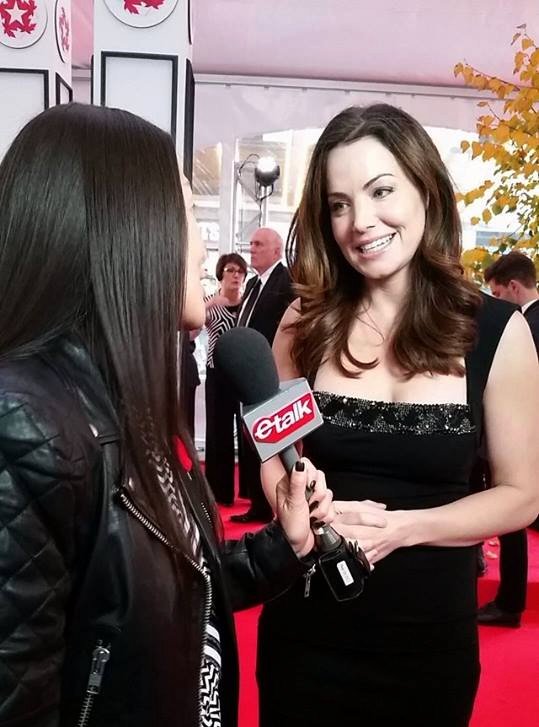 DurancerFan's tweet photo. #EricaDurance 
etalk CTV - 2015 https://t.co/sJ3gos7qhI