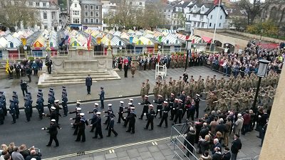kiwidbe's tweet image. My honour to lay a wreath on behalf of the residents of South Norfolk at the Remembrance Ceremony Norwich City Hall