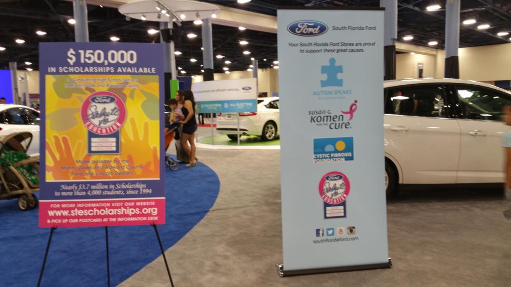 Ford_MelanieW's tweet photo. Check out all the great causes @Ford supports! @AutoShowMiami @FordAutoShows @Ford_Dalia @Ford_JessicaH @Ford_SarahR https://t.co/8vTKbdOMiM