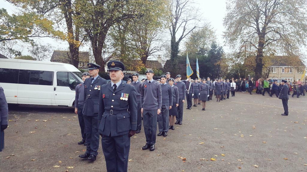 Second parade complete. Joining up with our DF and supporting 37 Squadron at Frampton Cotterell.