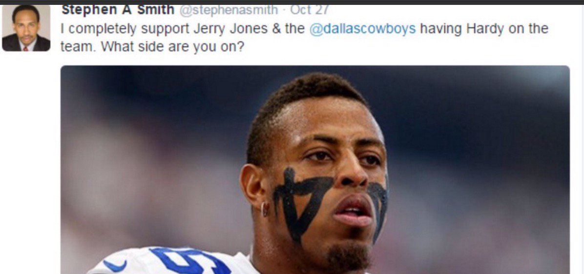 Kanew's tweet photo. Stephen A. Smith gonna Stephen A. Smith. https://t.co/Yjes3jK03M (via @BSO)