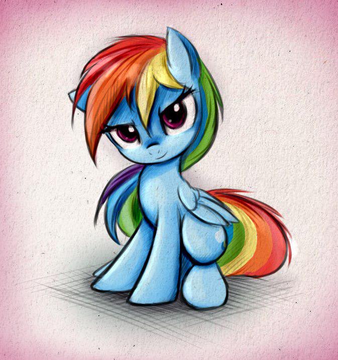 EverfreePony's tweet photo. Rainbow Dash. #MLP #Brony #FanArt https://t.co/fypH13ituc