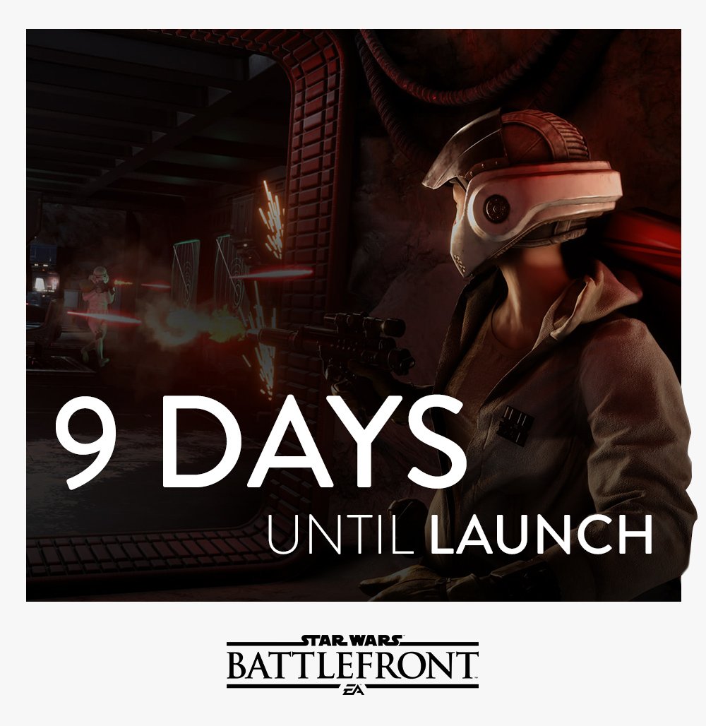EAStarWars's tweet image. Nine days. Are you ready?