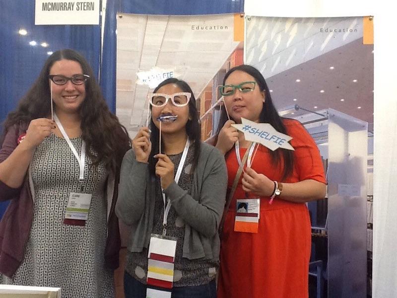 McMurrayStern's tweet photo. Thx for stopping by our booth! RT @UclaYacs: Two #UCLA #YACS generations goofing off at #CLA2015 #CLAreimagine https://t.co/XPfg1qJ73U