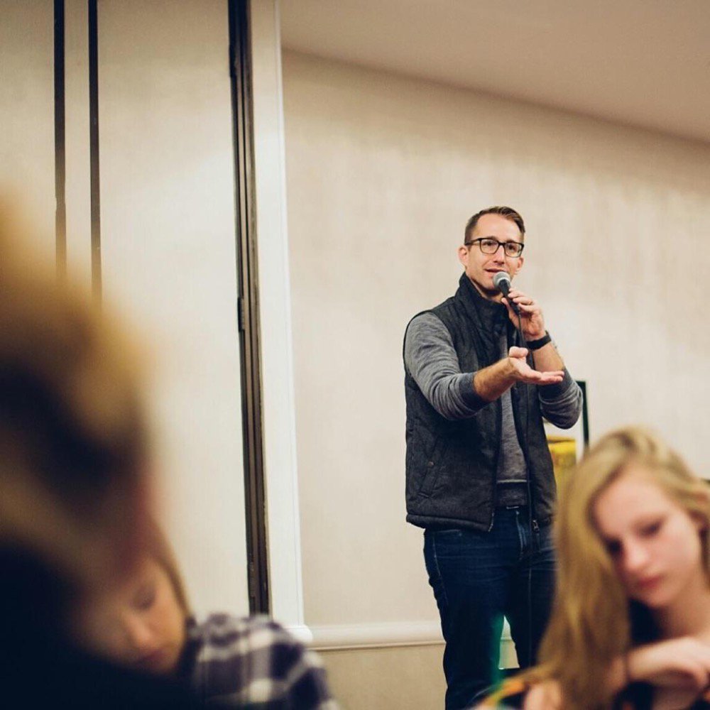 Gabnorman's tweet photo. IGNITE TONIGHT! @TerryParkman will be with us at SHK so make it a priorty and GET HERE! 6-8pm, see you then! #yth https://t.co/Ntc7Cfhodx
