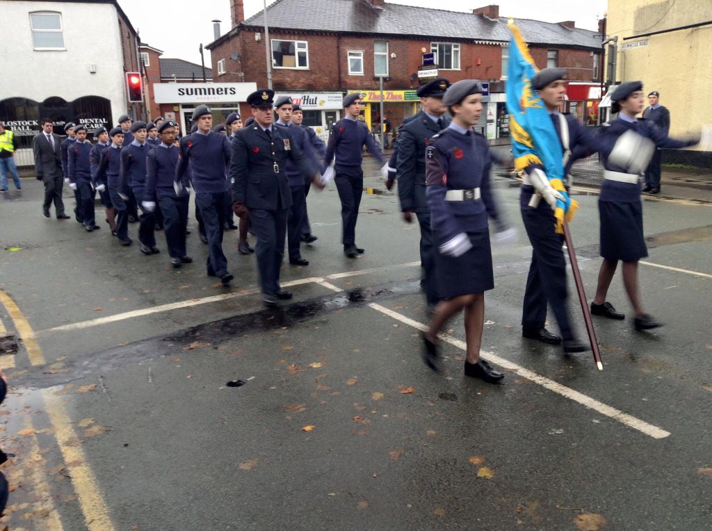 2376BBATC's tweet photo. Our cadets on parade today in Lostock Hall. #RememberanceSunday #WeWillRememberThem #rememberance https://t.co/H7iZ0Wjlsx