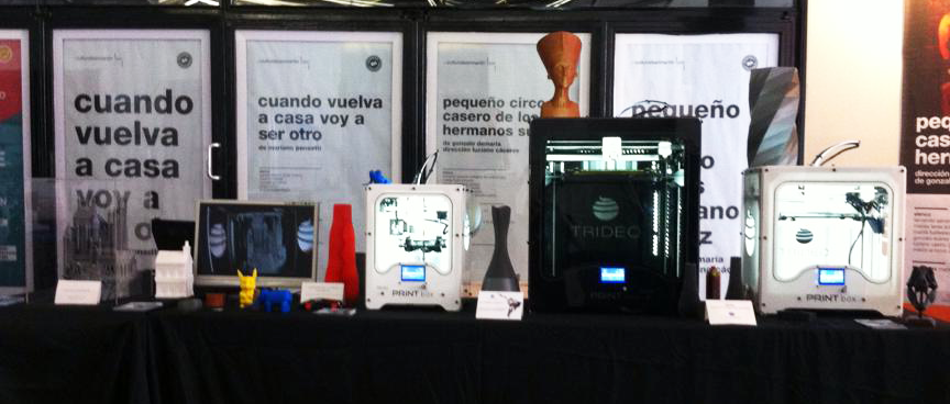 Trideo3D's tweet photo. Estamos en @Interaccion3D hasta las 19hs presentando por 1ra vez la mini PrintBox!! #interaccion3D #3DPrinting #BsAs https://t.co/9eSijlr8jH