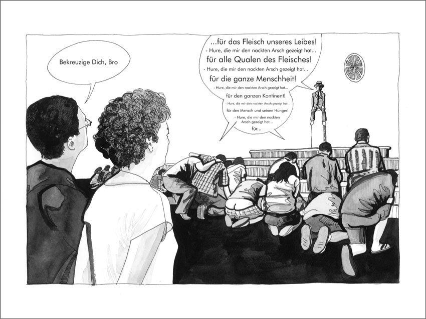 Ángela Bonadies/Juan José Olavarría, "La torre de David" at THE BEAST IS THE SOVEREIGN, wkv-stuttgart.de