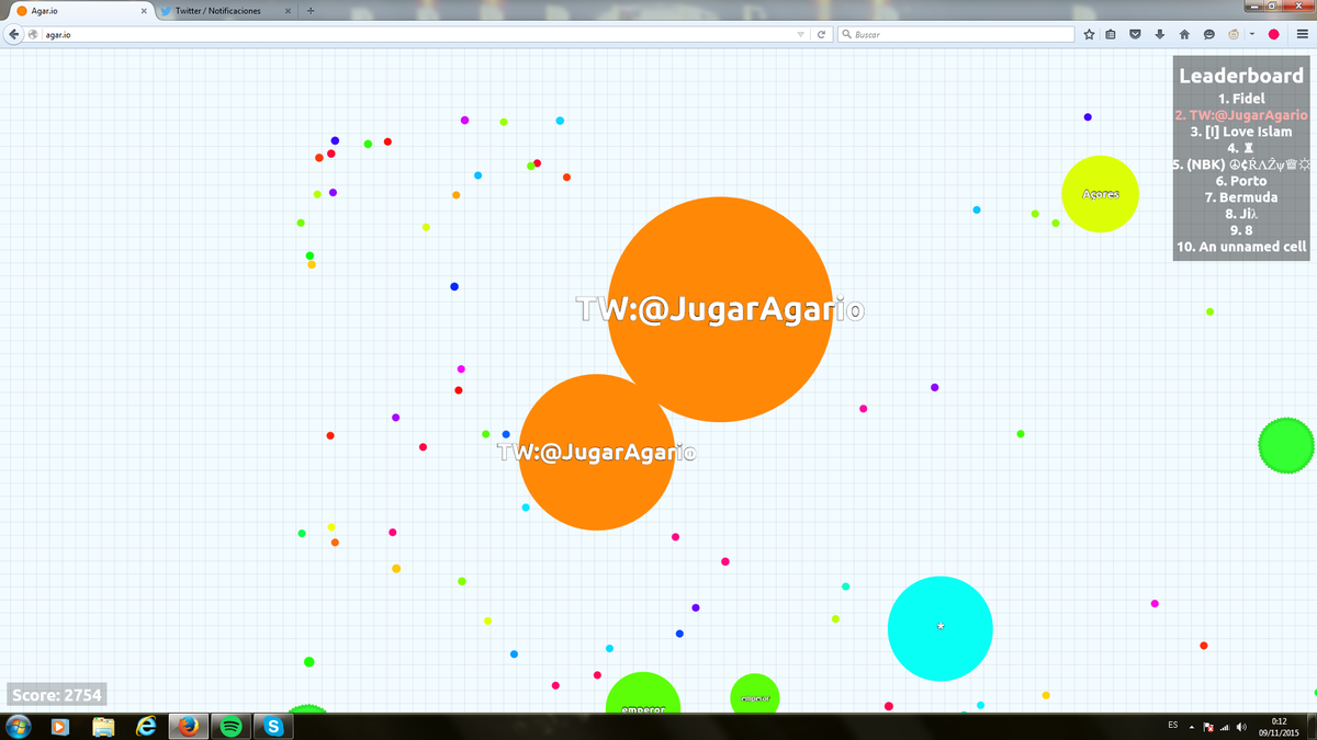 JugarAgario's tweet photo. Enserio¿?¿ En la primera?? https://t.co/cT0wuxScd8