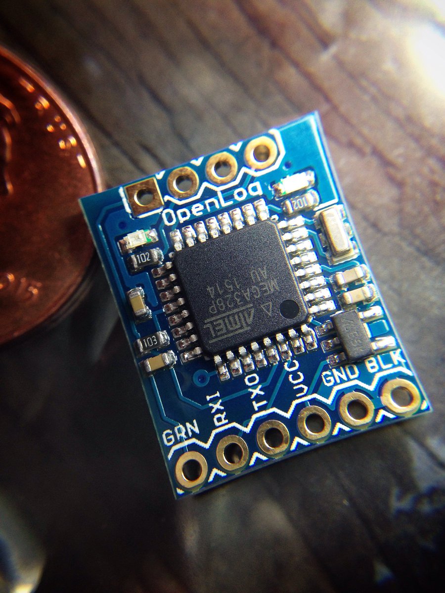 GawainReif's tweet image. Sometimes, cool comes in small packages. #openlog #cleanflight #blackbox