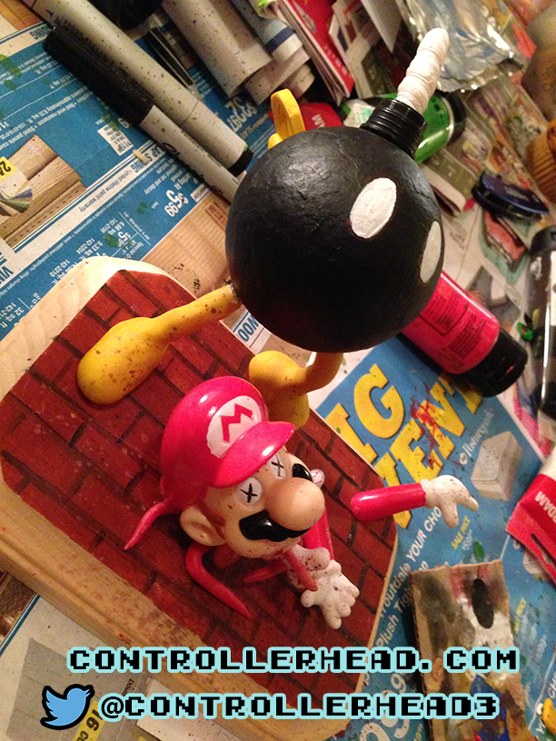 Controllerhead3's tweet photo. You don't mess with a Bob-omb's family. #retrogaming #gamersunite #controllerhead @SkirmishFrogs https://t.co/u48aK93W7T