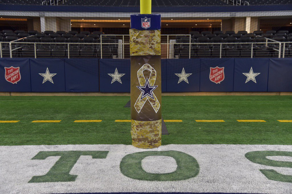 dallascowboys's tweet photo. #SaluteToService https://t.co/zww7swOksx