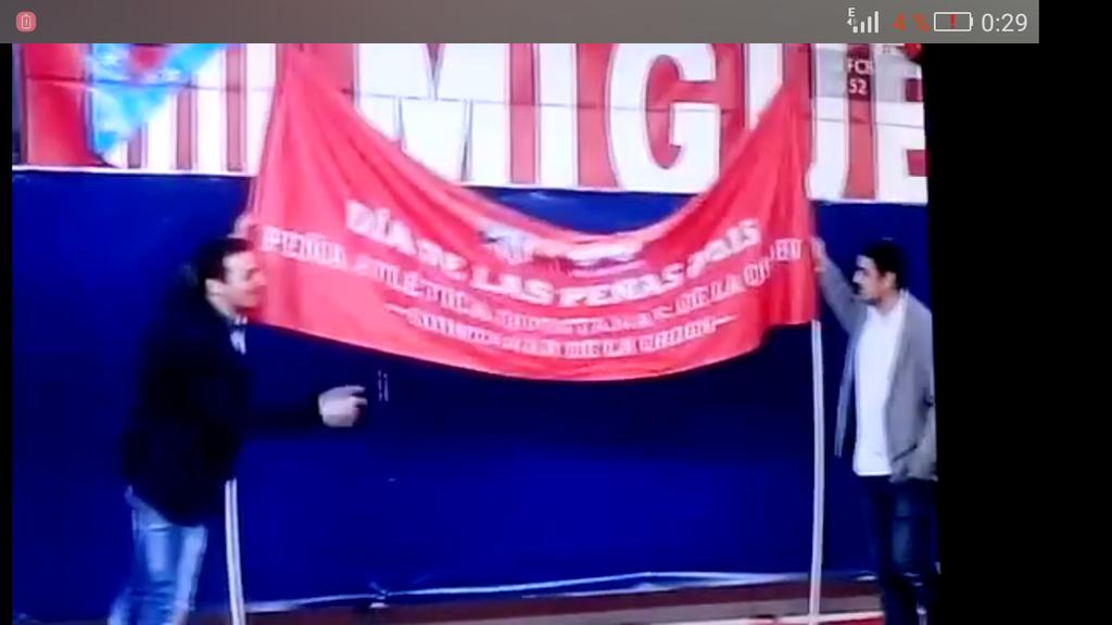 EN LA TELE!! #diadelaspeñas #peñaatleticaquintanardelaorden