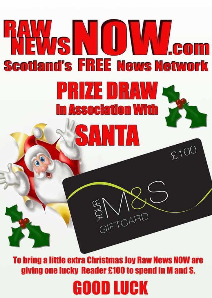 Raw News Now On Twitter Christmas Giveaway In Association With Santa raw-news-now-on-twitter-christmas-giveaway-in-association-with-santa