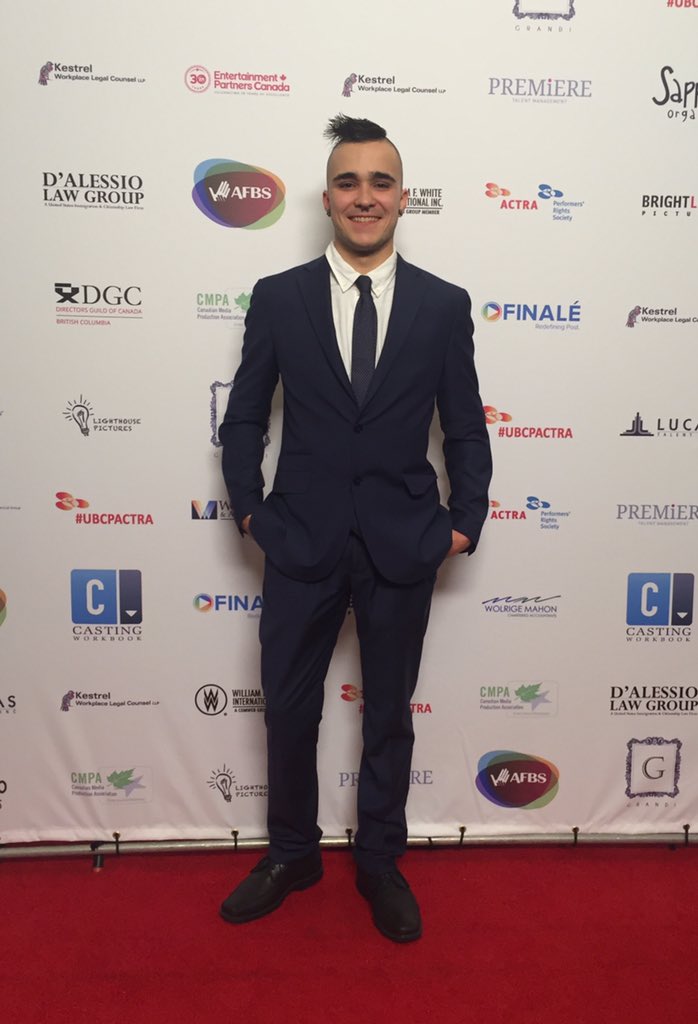 shonnamorgan's tweet photo. Uber fun night! #UBCPACTRA awards gala @MatteoFCerullo @PLAYmgmt Celebrating #BCActors https://t.co/i8ALFwlAzN