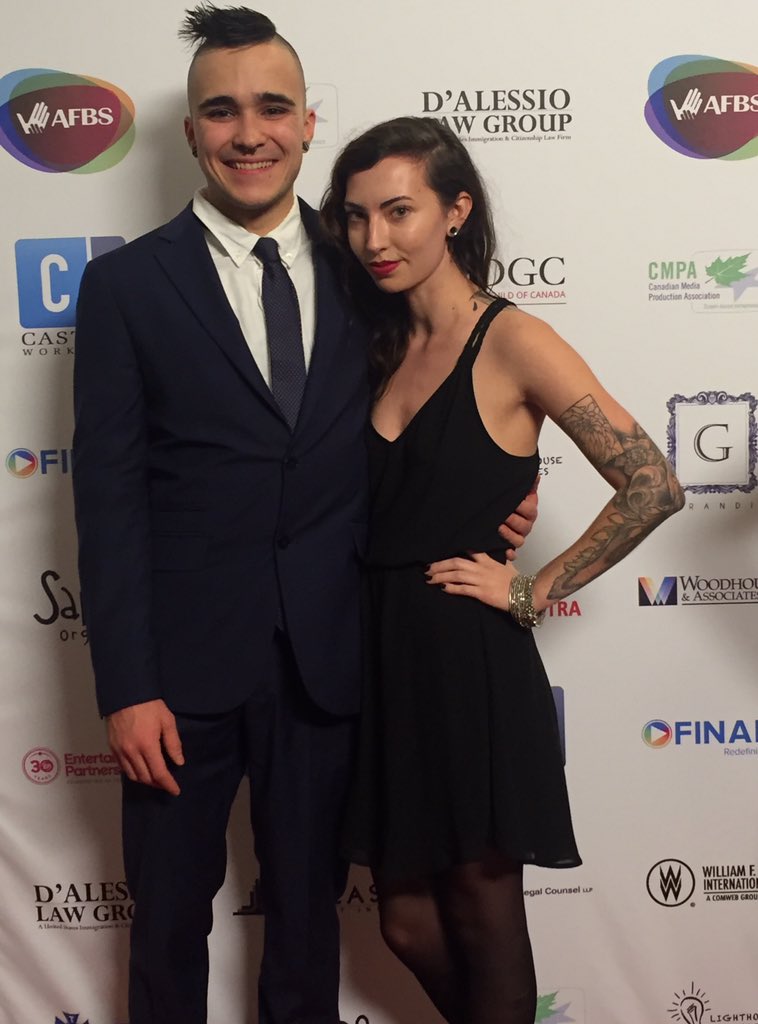 shonnamorgan's tweet photo. Uber fun night! #UBCPACTRA awards gala @MatteoFCerullo @PLAYmgmt Celebrating #BCActors https://t.co/i8ALFwlAzN