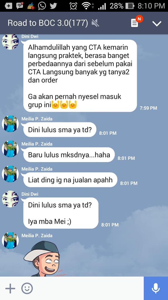 cartnesia's tweet photo. Dua hari lagi #BuzzthedayOnlineClass dimulai.
Daftar sekarang! https://t.co/A1fJTR1Pmm