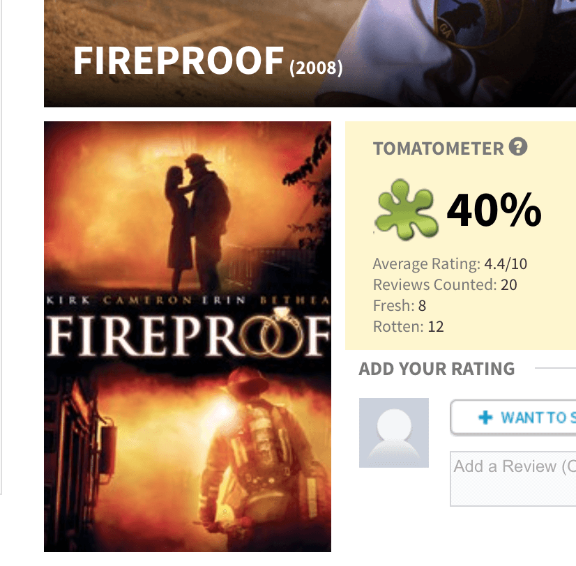 fireproof's tweet photo. Great movie or GREATEST movie? https://t.co/Sjdfgtcoyz