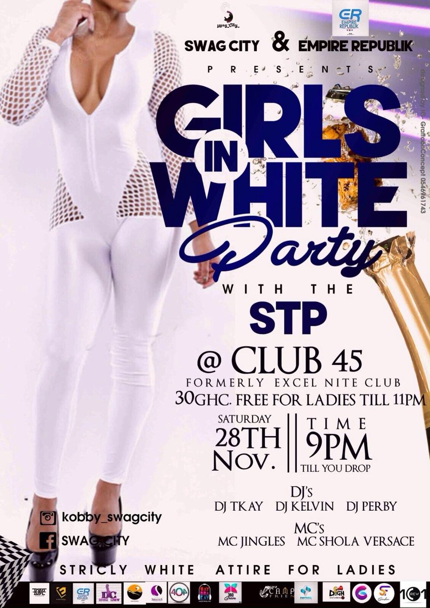 HotSource_'s tweet image. #GirlsInWhiteWithTheStrippers
#November
#Club45
#TurnUpSeason
@EmpireRepublik_ @ReggieChilo #Scarfacecrew