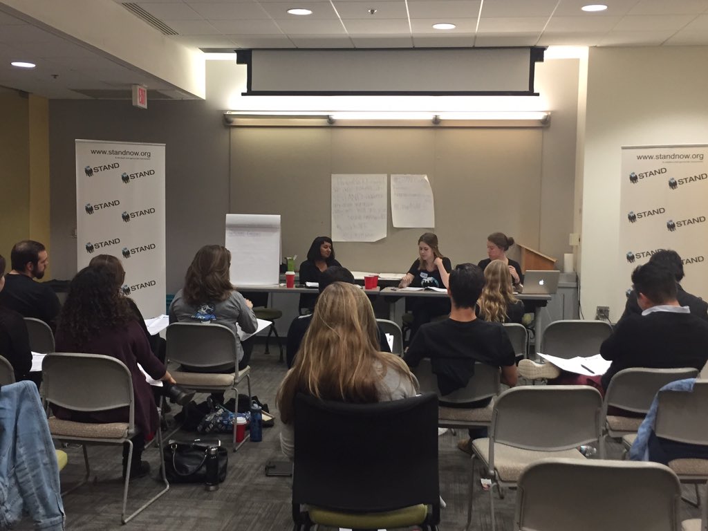 francescafree16's tweet photo. Getting ready for our #LobbyDay tomorow! Will u join us in prioritizing atrocity prevention? #EasyAsAPB #STANDSummit https://t.co/Jtqx5ryvU1