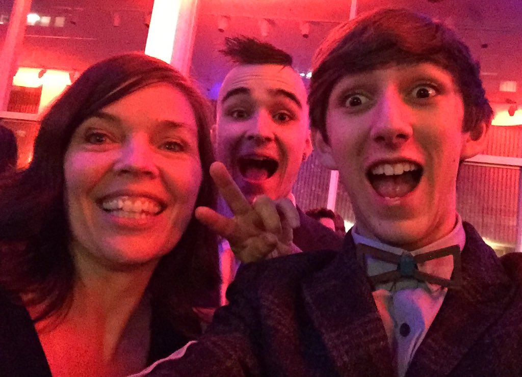 shonnamorgan's tweet photo. Fun at #UBCPACTRA awards gala! @MatteoFCerullo and I spotted the talented @HarrisonHoude ! @TwinTimeTV be jealous! https://t.co/DwytP90D1q