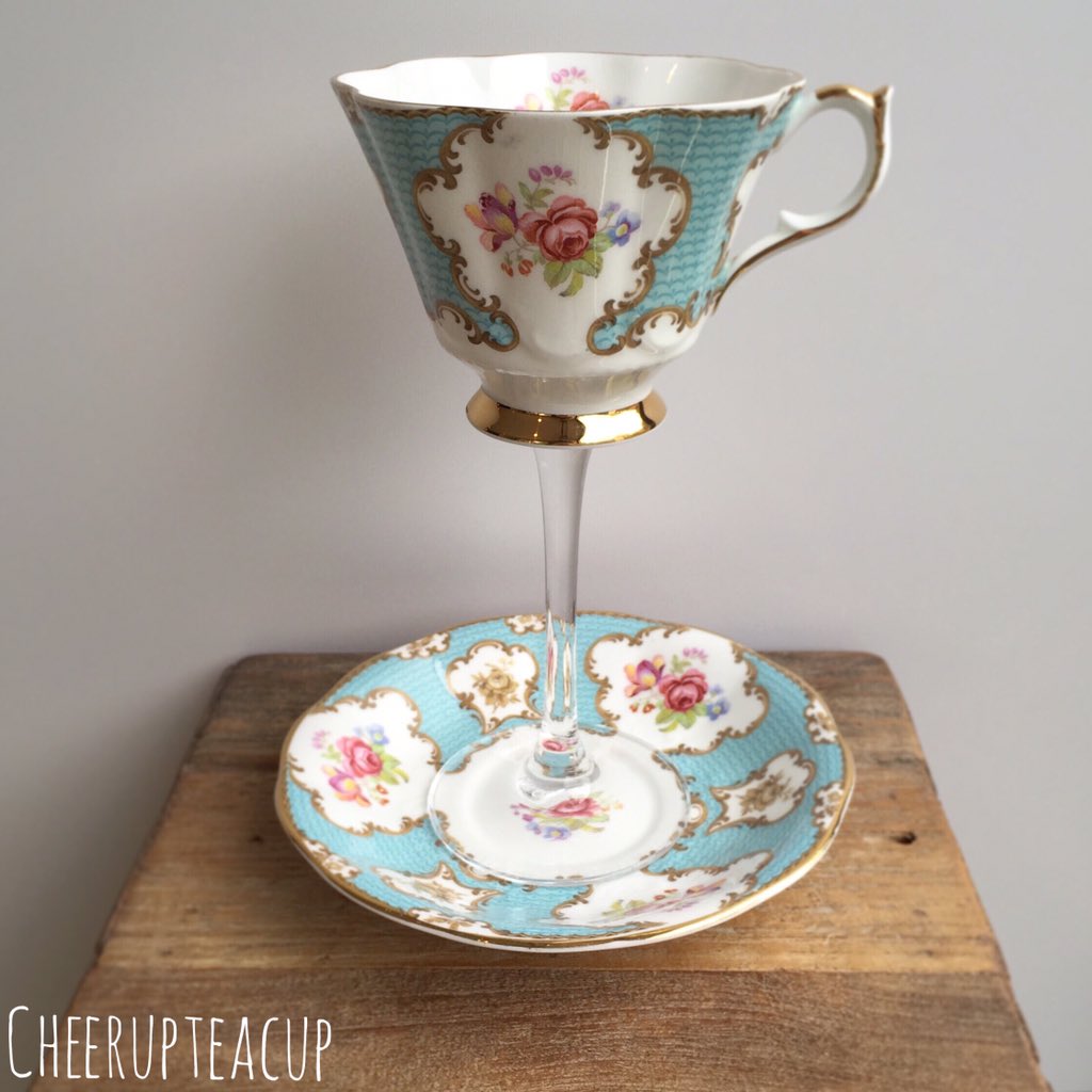 Our teacup wine glasses are perfect when you #pop the cork on your favourite champagne #CraftHour