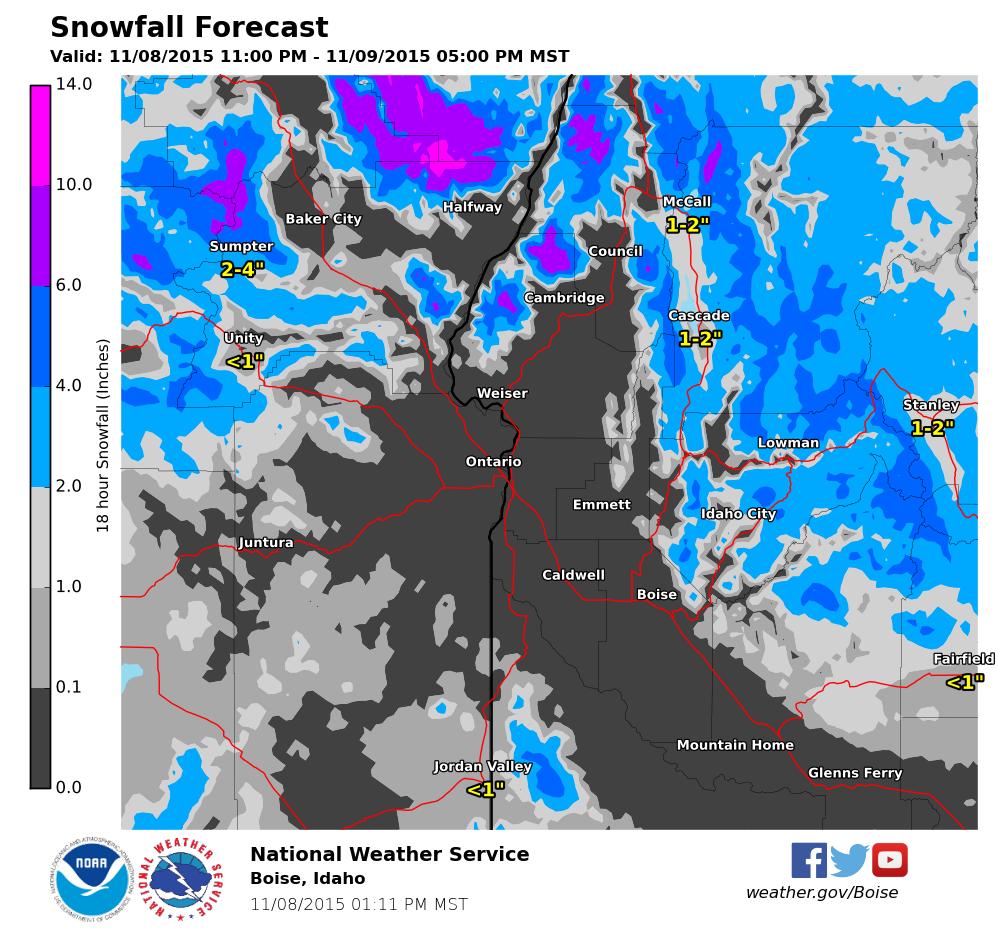 noaa weather boise noaa weather boise