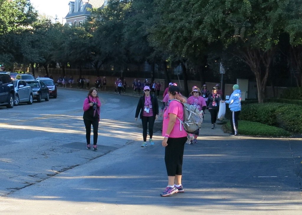 shepherdsrun's tweet photo. #dfw3day walkers starting strong on Day 3; Love you all! #the3day #the3day #faithhopelovepink https://t.co/LpD5Xpcgw3
