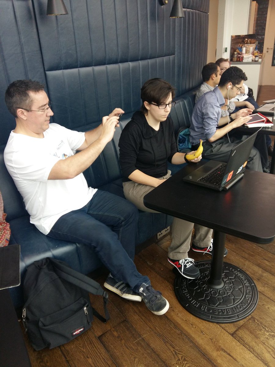 NHSTELHack's tweet image. Congrats to the winners of #TELHack! Their 'Top banana' idea for scoring suture technique wowed the panel!