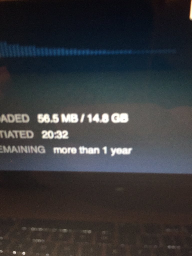 jammyknees's tweet image. *Shakes fist with tears of frustration at rural location*
#downloadtime