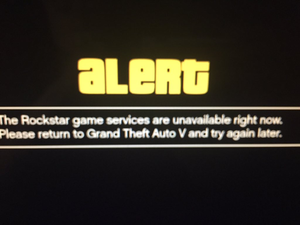 OGOrbital's tweet photo. @RockstarSupport Are PC servers down, cause your website says no... https://t.co/ItqHYQntuy