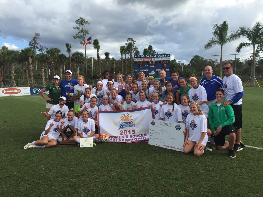 FGCUDirtyBirds's tweet photo. We run the ASun!!
Congrats @FGCU_WSoccer on the 5-0 @AtlanticSun Championship win over #Lipscomb. #WingsUp ⚽️🏆 https://t.co/H6qLspdbh4