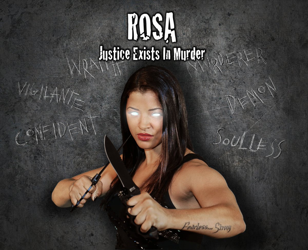 CEOFilmmaker's tweet photo. The Official Movie Poster for #CEOProductions #SlumberPartyTheMovie short film #Rosa.  Justice Exist In Murder! https://t.co/vljnNUMsPI