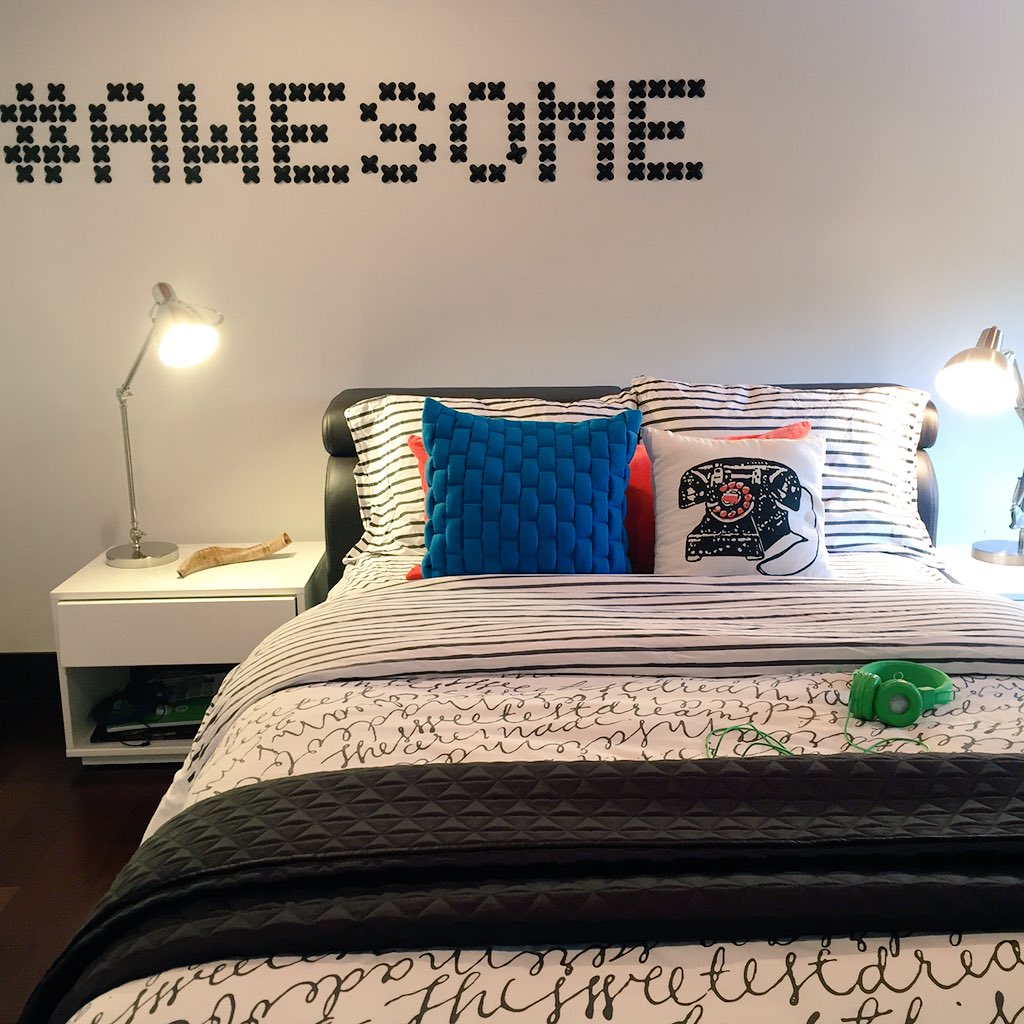 Decorating with @CB2tweets - love how our project at this young, #miami family's home turned out! #awesome #interior