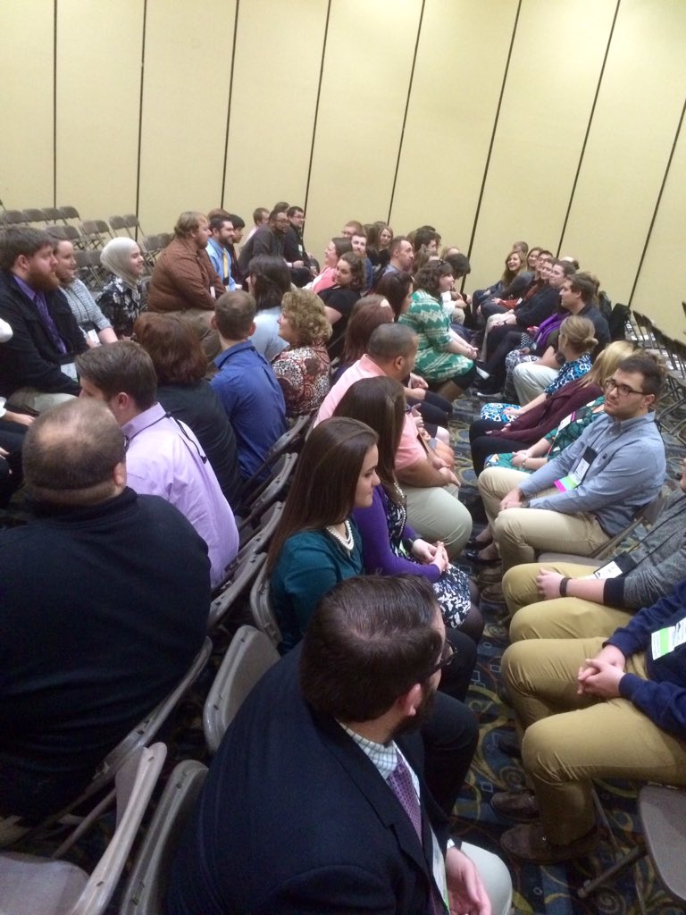 MateaCaluk's tweet photo. New Delegate Orientation at #GLACUHO. Looking forward to a great conference! https://t.co/CVYF2ASVce